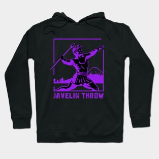 Greek God Javelin throwing Hoodie